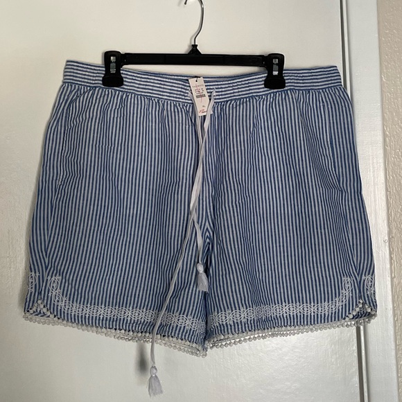 NWT Cotton/Linen shorts - Picture 1 of 5